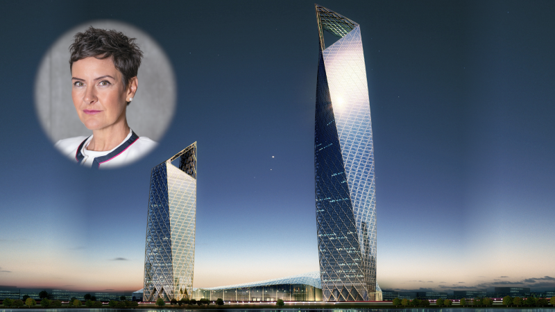 Mrakodrapy z české hlavy. Eva z Nové Paky dobyla Čínu, postavila tam dům za tři miliardy dolarů Mrakodrapy z české hlavy. Eva z Nové Paky dobyla Čínu, postavila tam dům za tři miliardy dolarů