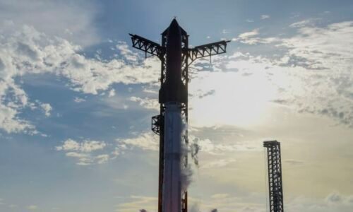 Muskova loď Starship odstartovala k desátému zkušebnímu letu. Spadla do Mexického zálivu