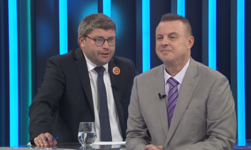 Hádka ve studiu: Hájíte výzvy k zabíjení, nechápal Jakob. Nerozumíte tomu, odvětil Rajchl