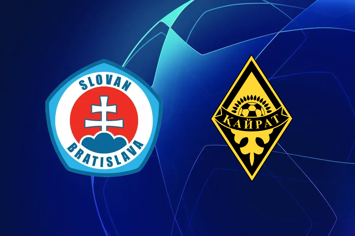ONLINE ŠK Slovan Bratislava – FC Kajrat Almaty / Liga majstrov