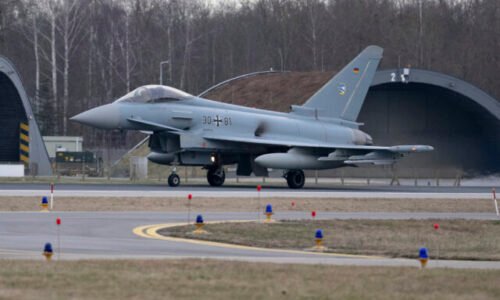 Na ochranu poľského vzdušného priestoru Nemci nasadzujú päť stíhačiek Eurofighter