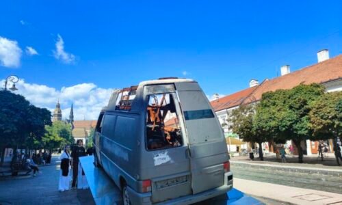 Sanitka Oksana z Ukrajiny je vystavená v metropole východu, Košičania ju môžu vidieť do septembra – FOTO