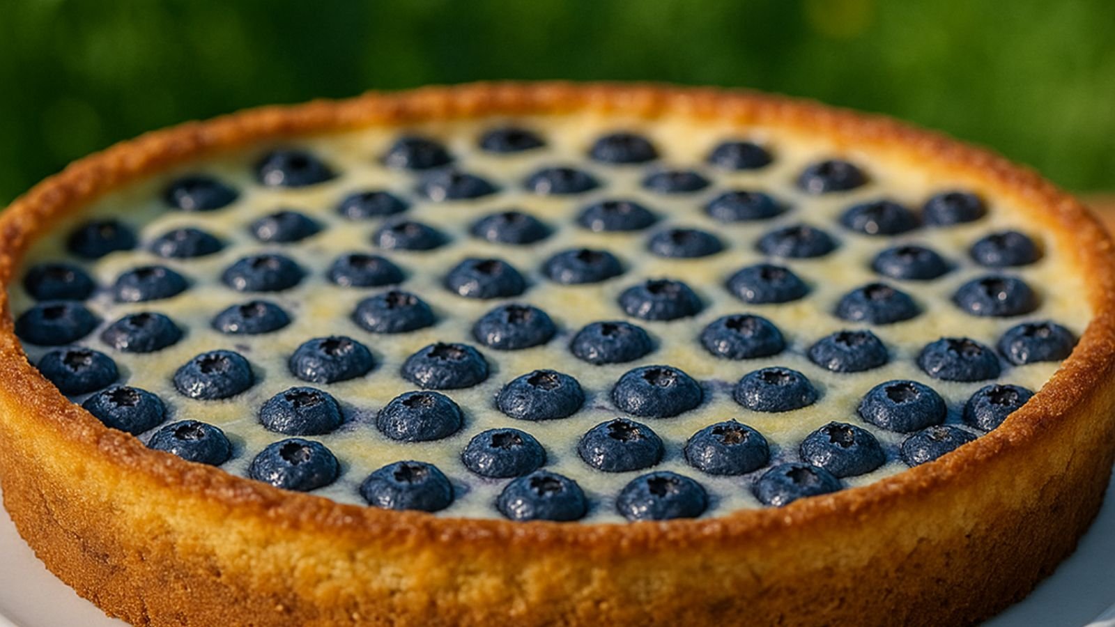 Čučoriedkový tart s kyslou smotanou: Svieži a jemný letný koláč Čučoriedkový tart s kyslou smotanou: Svieži a jemný letný koláč