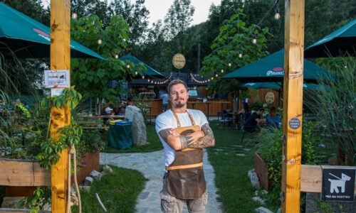 Fantastická štvorka a sladká bodka. Bistro so záhradou má atmosféru, čo sa nedá kúpiť.