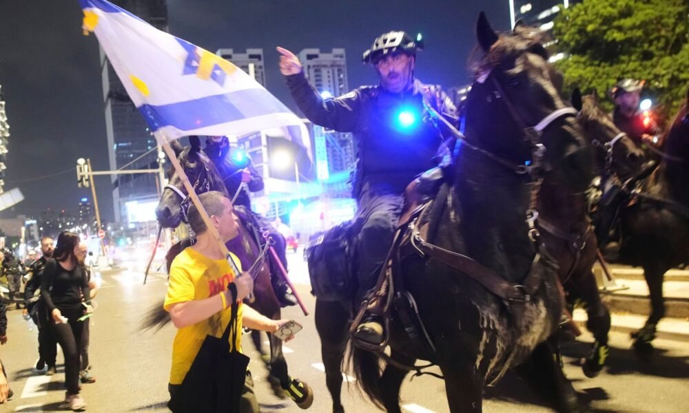 Israelis protest Netanyahu’s plan to take over Gaza