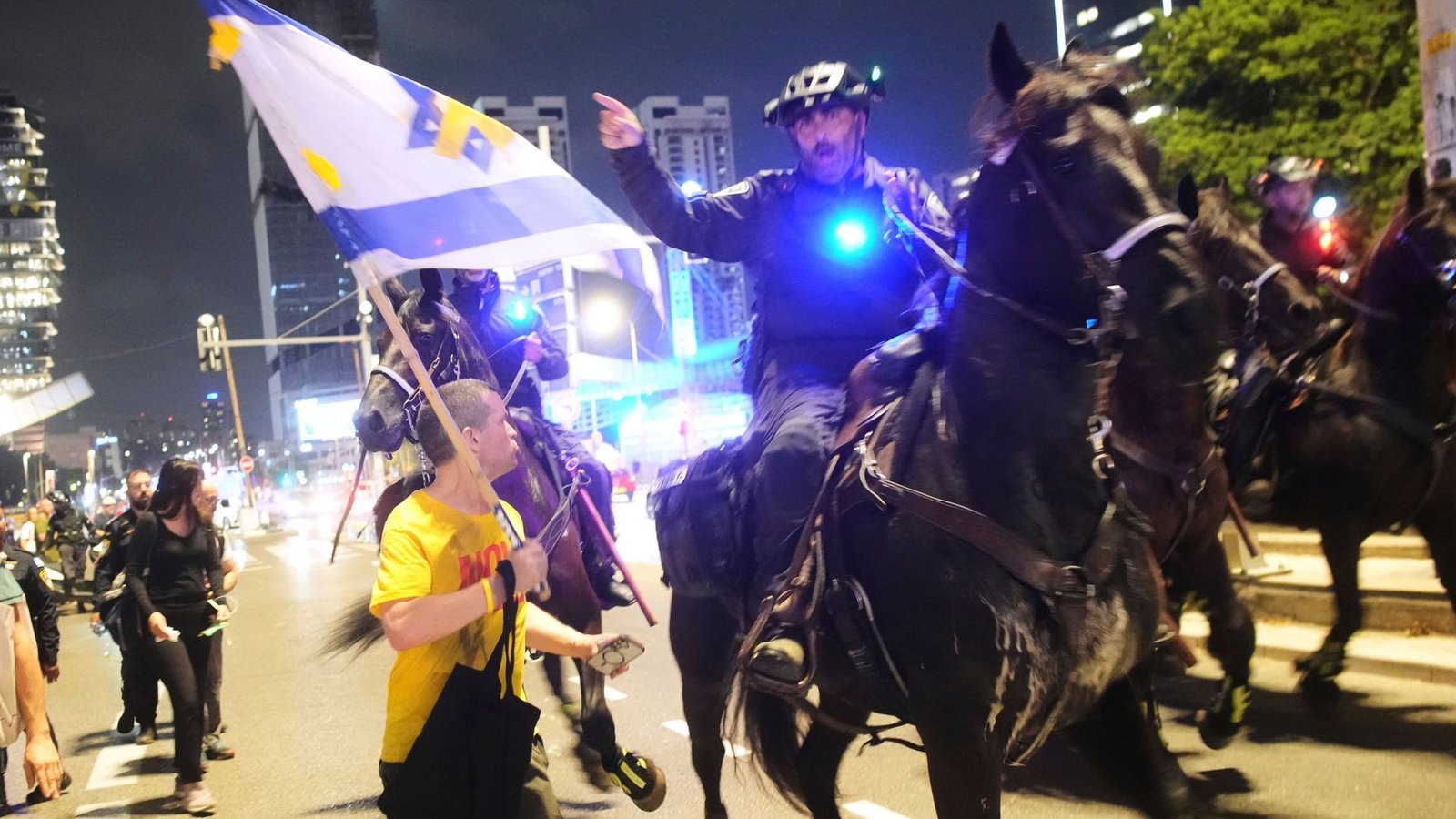 Israelis protest Netanyahu’s plan to take over Gaza