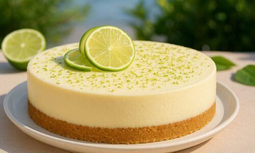 Limetkový cheesecake (Key Lime): svieži a krémový dezert s citrusovým nádychom