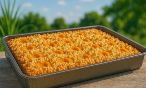 Marhuľový koláč s drobenkou: Letná klasika ako od babičky Marhuľový koláč s drobenkou: Letná klasika ako od babičky