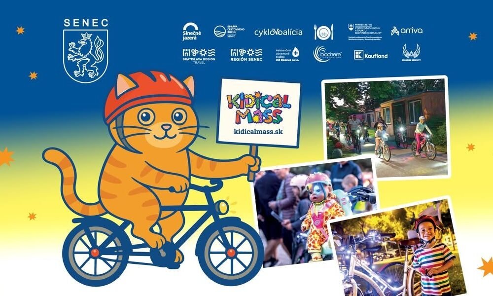 Mesto Senec: 3. NOČNÁ CYKLOJAZDA V TOMTO ROKU JE ŠPECIÁLNE VENOVANÁ DEŤOM – KIDICAL MASS V SENCI