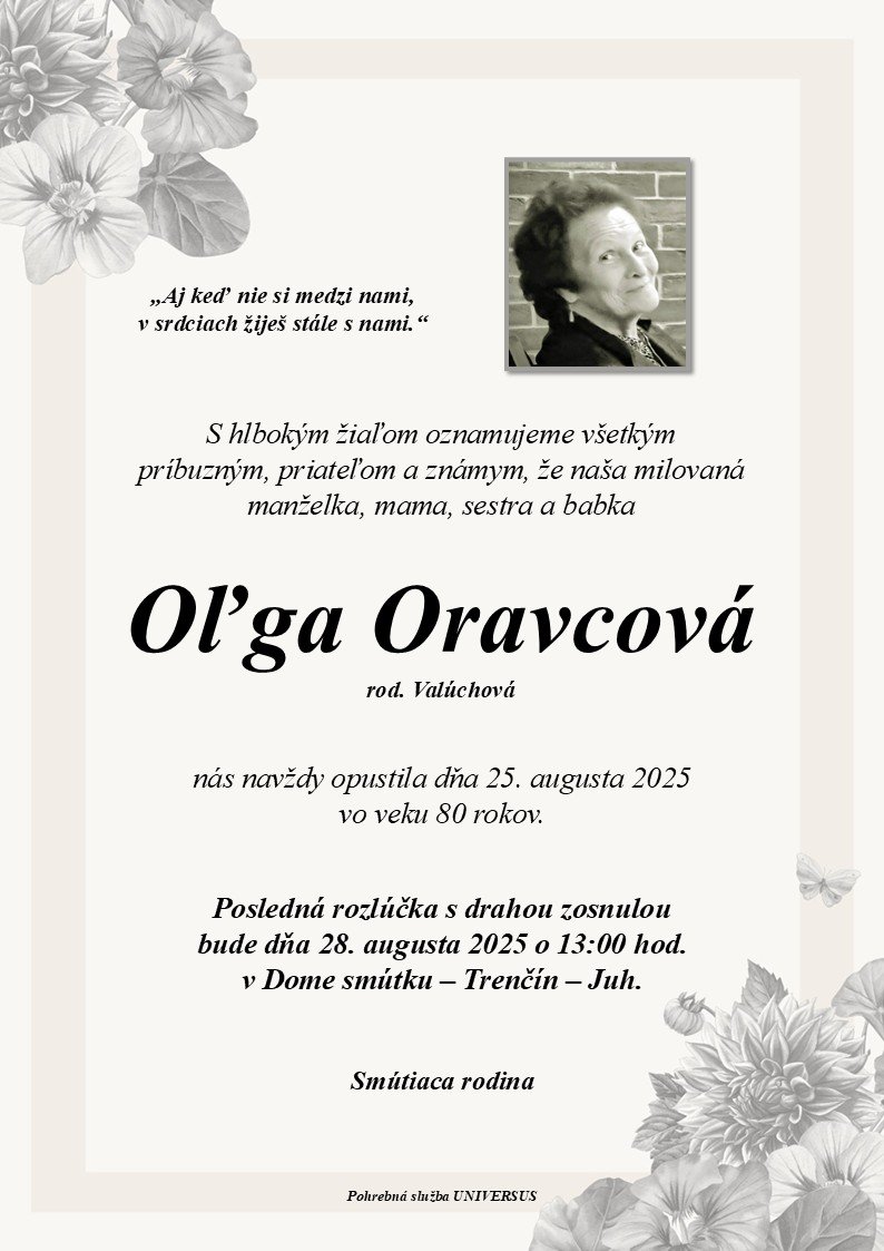 Oľga Oravcová