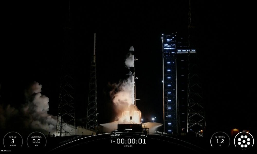 Over 5,000 pounds of supplies taken to ISS on SpaceX’s 33rd resupply mission