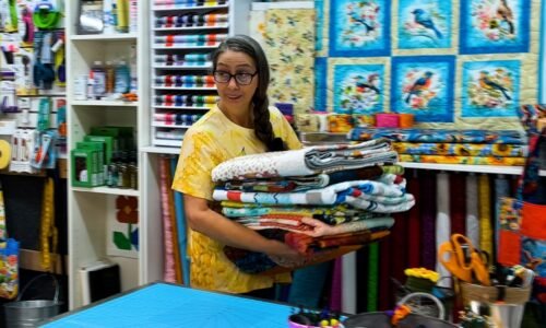 Quilters rally to stitch Texas community back together one ‘hug’ at a time