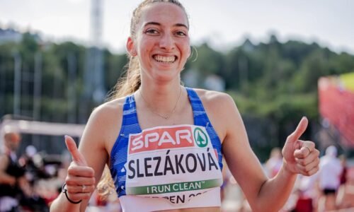 Rebecca Slezáková v semifinále Majstrovstiev Európy v atletike do 23 rokov