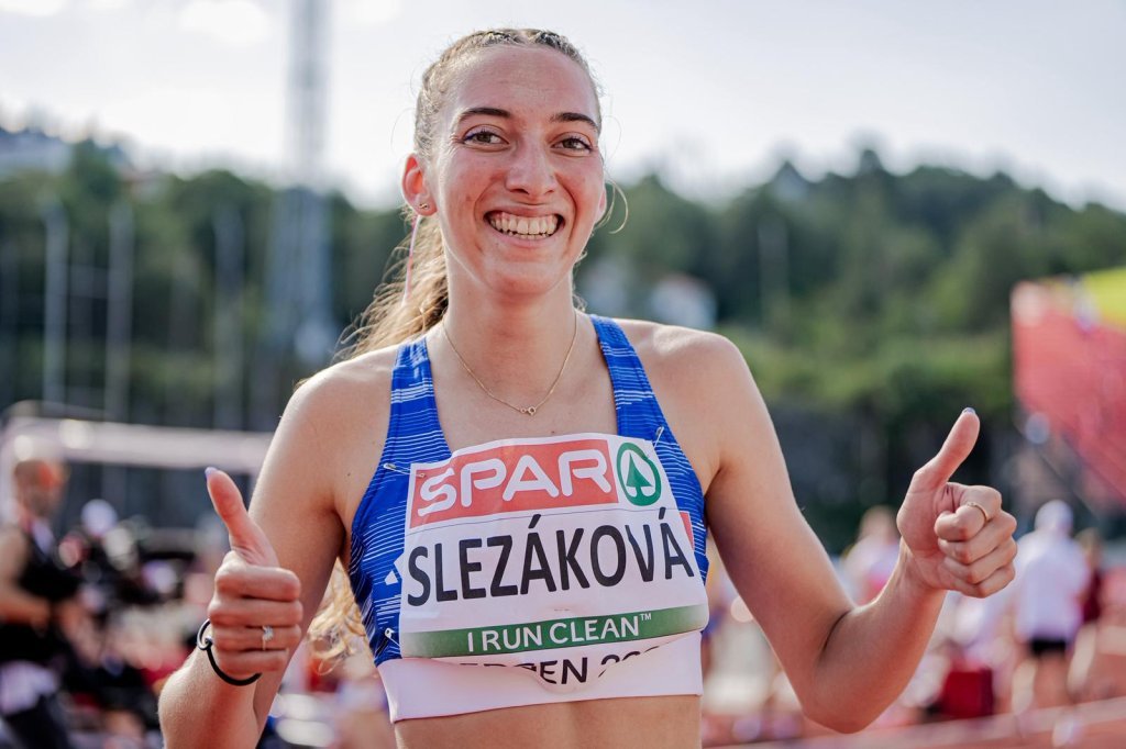 Rebecca Slezáková v semifinále Majstrovstiev Európy v atletike do 23 rokov Rebecca Slezáková v semifinále Majstrovstiev Európy v atletike do 23 rokov