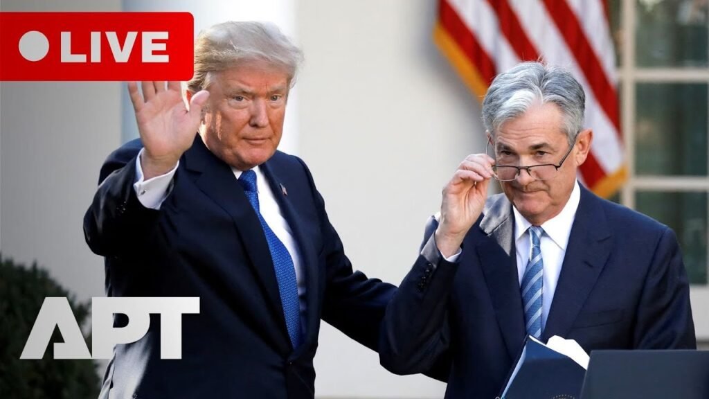 Trumpova návšteva federálnej rezervy v čase stupňujúceho sa sporu s jeromom powellom.