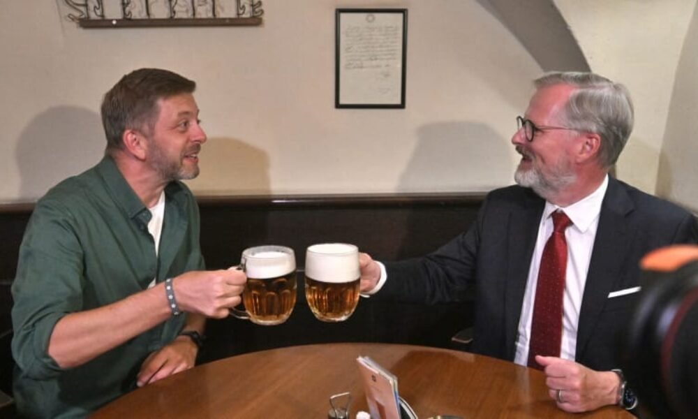 S ANO spolupracovat nebudeme, zopakovali Fiala s Rakušanem. Hřib na pivo nedorazil