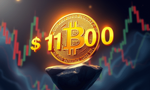 Bitcoin balansuje na 119 000 USD