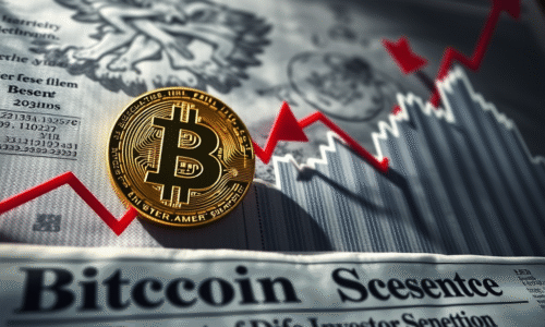 Prepad Bitcoinu ako dôsledok vyhlásenia Scotta Bessenta