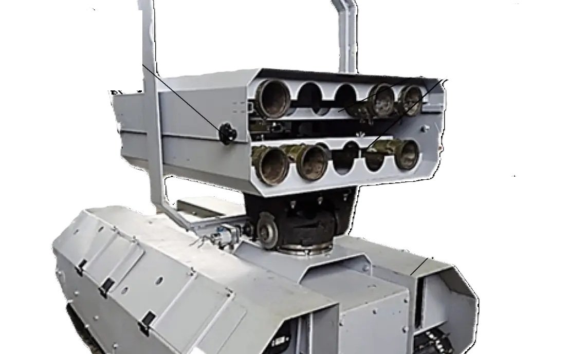 Ukrajinci sa na fronte sťažujú na nové ruské robotické mini plameňomety