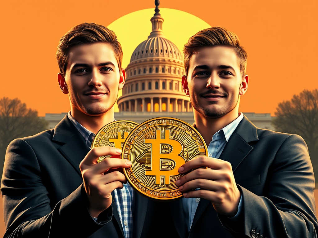 Winklevossovci darovali 21 miliónov dolárov v BTC