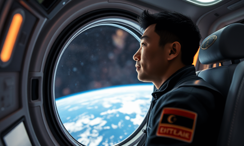 Justin Sun a Blue Origin: Nová éra komerčných vesmírnych letov