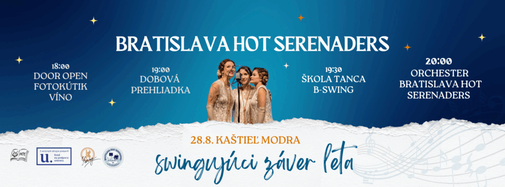 Swingujúci záver leta v Kaštieli Modra