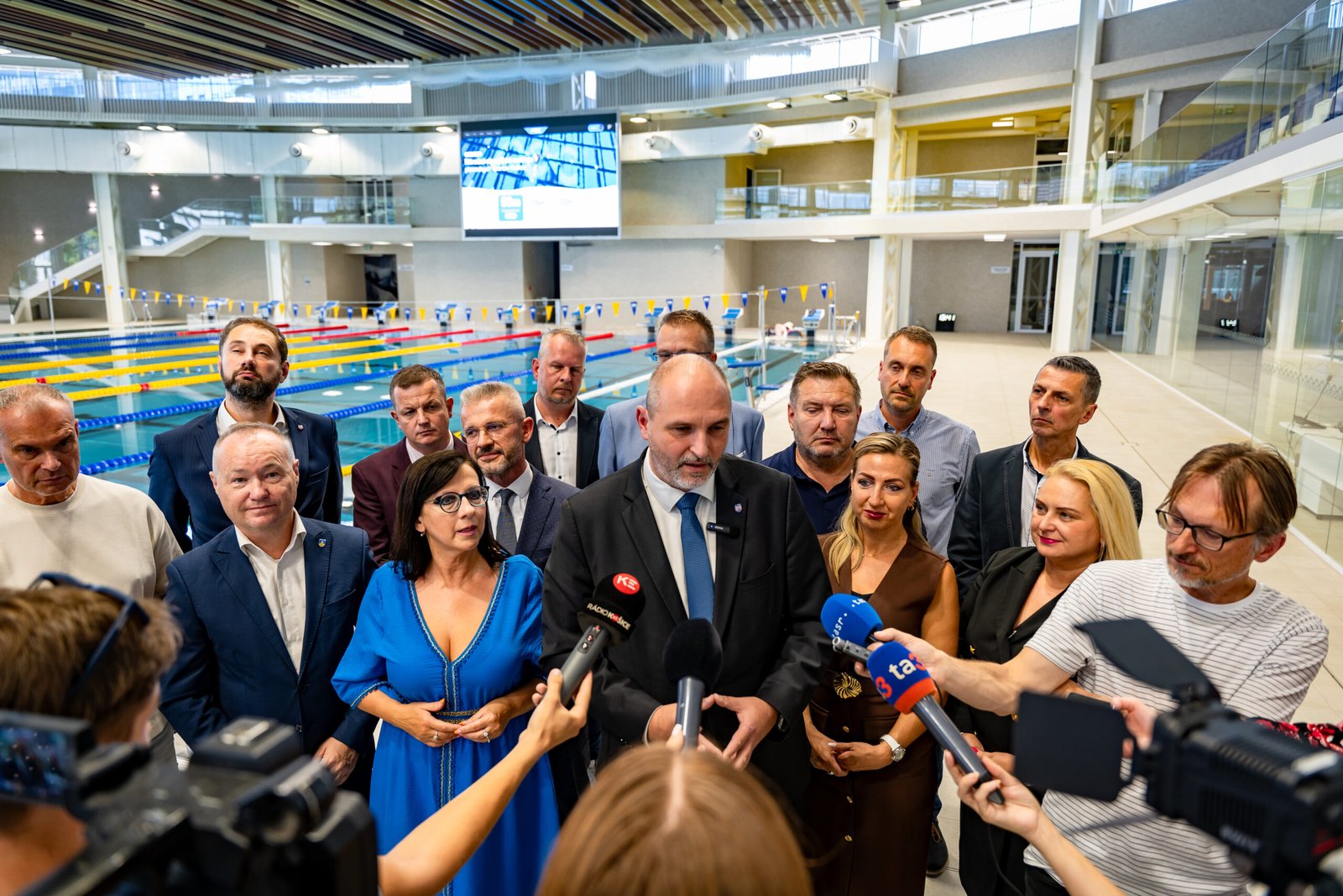 Najmodernejší plavecký komplex na Slovensku otvorí svoje brány 30. augusta Najmodernejší plavecký komplex na Slovensku otvorí svoje brány 30. augusta
