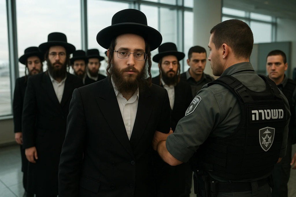 Izrael zadržal ultraortodoxných židov v odvodovom veku pri pokuse o útek na Ukrajinu: viac než náboženský problém Izrael zadržal ultraortodoxných židov v odvodovom veku pri pokuse o útek na Ukrajinu: viac než náboženský problém
