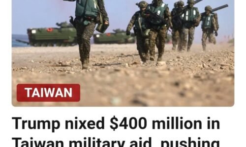 Trump pozastavil vojenskú pomoc Taiwanu, uprednostňuje obchodnú dohodu s Čínou Trump pozastavil vojenskú pomoc Taiwanu, uprednostňuje obchodnú dohodu s Čínou
