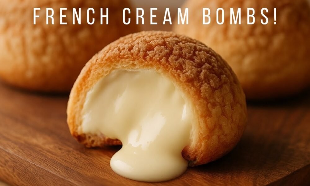 From Simple Ingredients to Stunning Cream Puffs (French Choux au Craquelin)