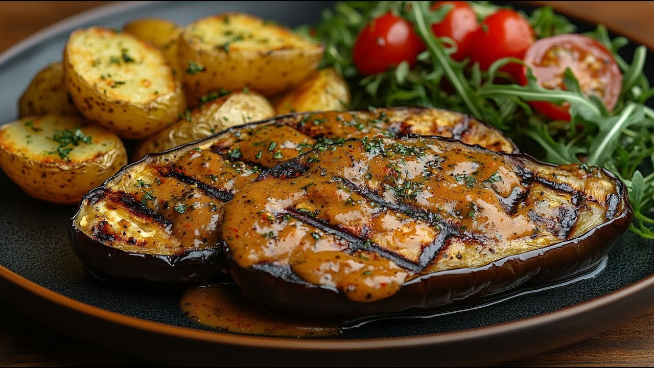 Vegan Steak Menu – Juicy, Creamy & Crispy. A Simple Recipe for a Festive Dinner.