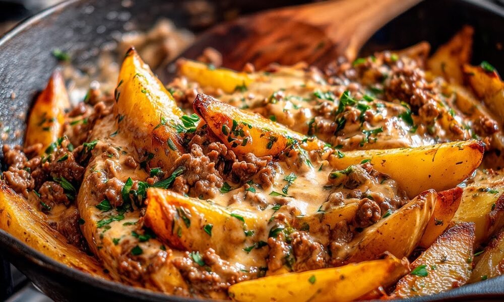 Diese italienischen Bratkartoffeln machen alle süchtig! Einfaches Abendessen aus einer Pfanne