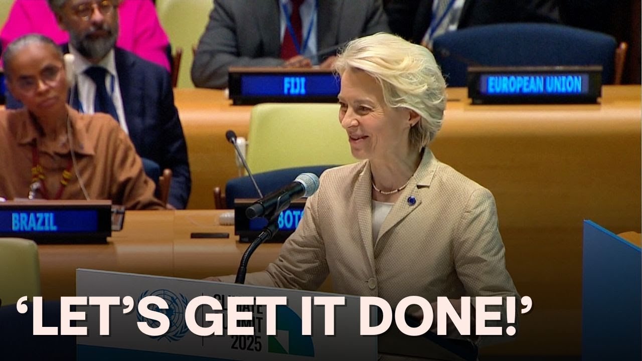 „Poďme na to!“ – Odvážna klimatická výzva Ursuly von der Leyen 🌍🔥
