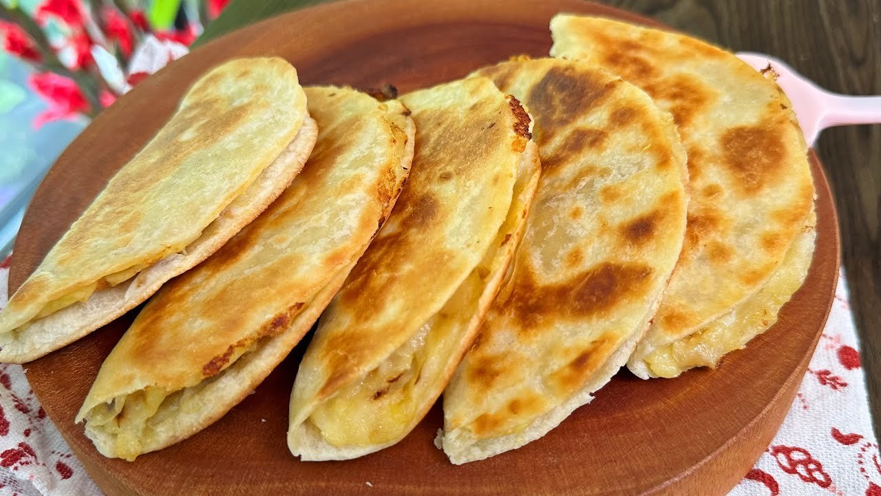 Just POTATOES! It’s so delicious! They fly off the plate in 1 minute