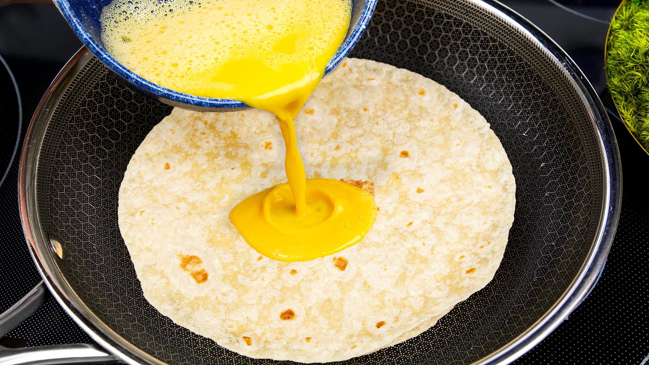 Pour Eggs on the Tortilla and You’ll be Amazed at the Results! Simple and Delicious 🔝 14 recipes!