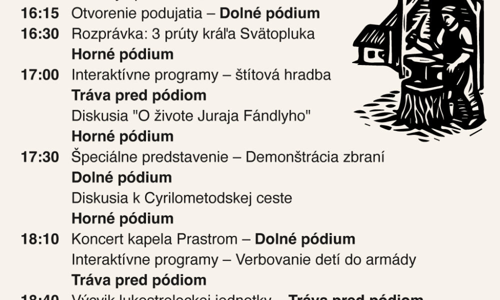 Slovania vo Svätom Jure: popoludnie plné histórie, remesiel a hudby v Malých Karpatoch