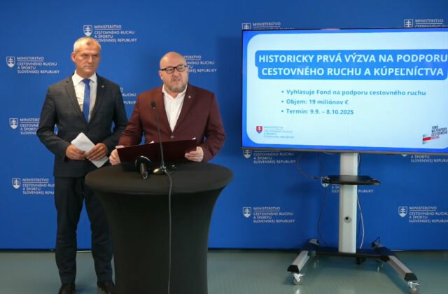 573926_snimka-obrazovky-2025-09-02-124650-640x420.jpg Minister Huliak spúšťa historicky prvú výzvu pre cestovný ruch a kúpeľníctvo, podporu možno získať aj spätne – VIDEO