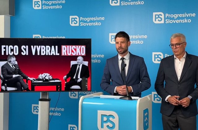 574671_simecka-fico.jpg Fico si vybral Putina aj napriek nesúhlasu väčšiny Slovákov, Šimečka hovorí o veľkej politickej chybe – VIDEO