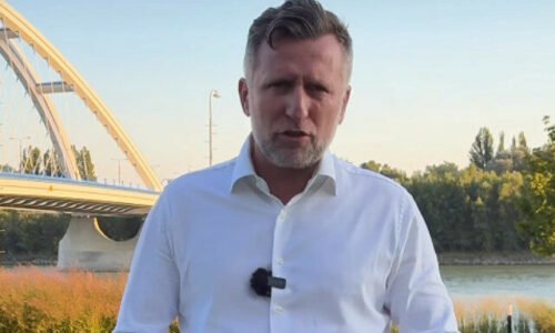 Winkler vypustil do Dunaja lodičky zo 100-eurových bankoviek, chcel znázorniť „utopené“ mestské peniaze – VIDEO, FOTO
