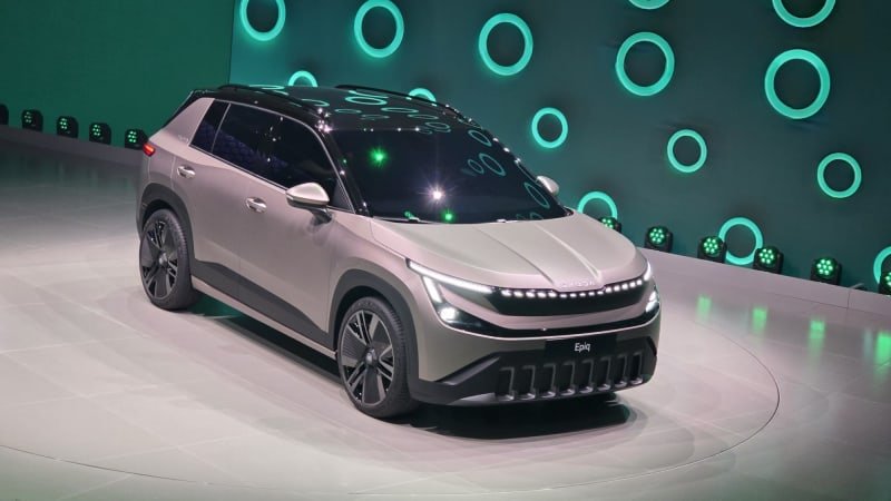 Nejlevnější elektrická škodovka má stát 600 tisíc. SUV Epiq ohromí i kufrem Nejlevnější elektrická škodovka má stát 600 tisíc. SUV Epiq ohromí i kufrem
