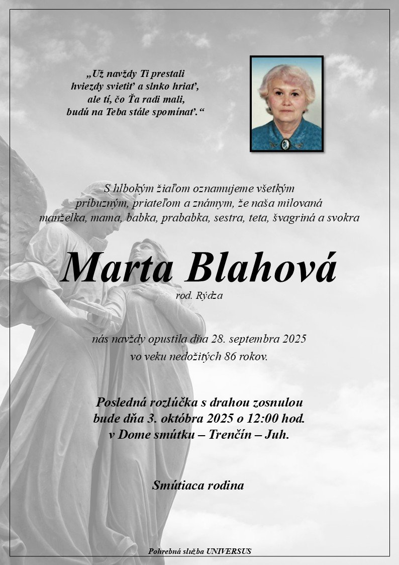 Marta Blahová