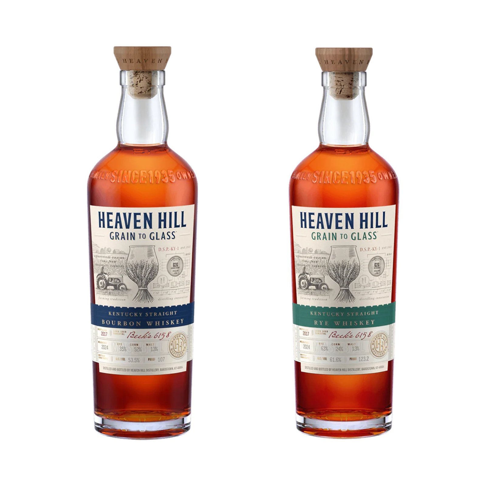 Heaven Hill Bourbon & Rye Set