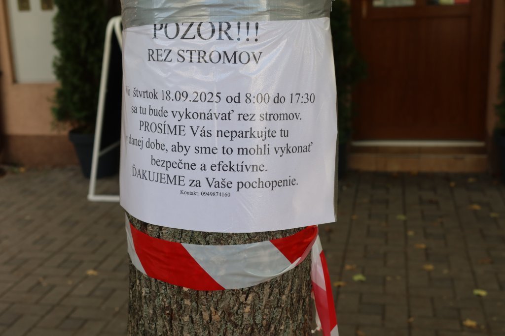 Vo štvrtok 18. septembra bude na ulici Ferdiša Kostku obmedzené parkovanie