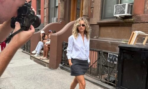 Izzi Allain Goes '90s Chic For Her First Calvin Klein Show