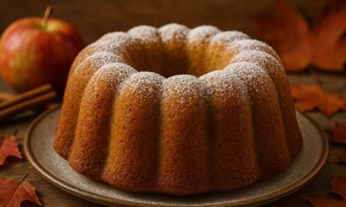 Jablková bábovka s vanilkovým krémom vo vnútri: Lahodné jesenné prekvapenie Jablková bábovka s vanilkovým krémom vo vnútri: Lahodné jesenné prekvapenie