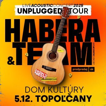 Kultúra Topoľčany: Pavol Habera a skupina TEAM Kultúra Topoľčany: Pavol Habera a skupina TEAM