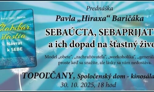 Kultúra Topoľčany: Pozývame vás na prednášku, ktorú si pre vás pripravil Kultúra Topoľčany: Pozývame vás na prednášku, ktorú si pre vás pripravil