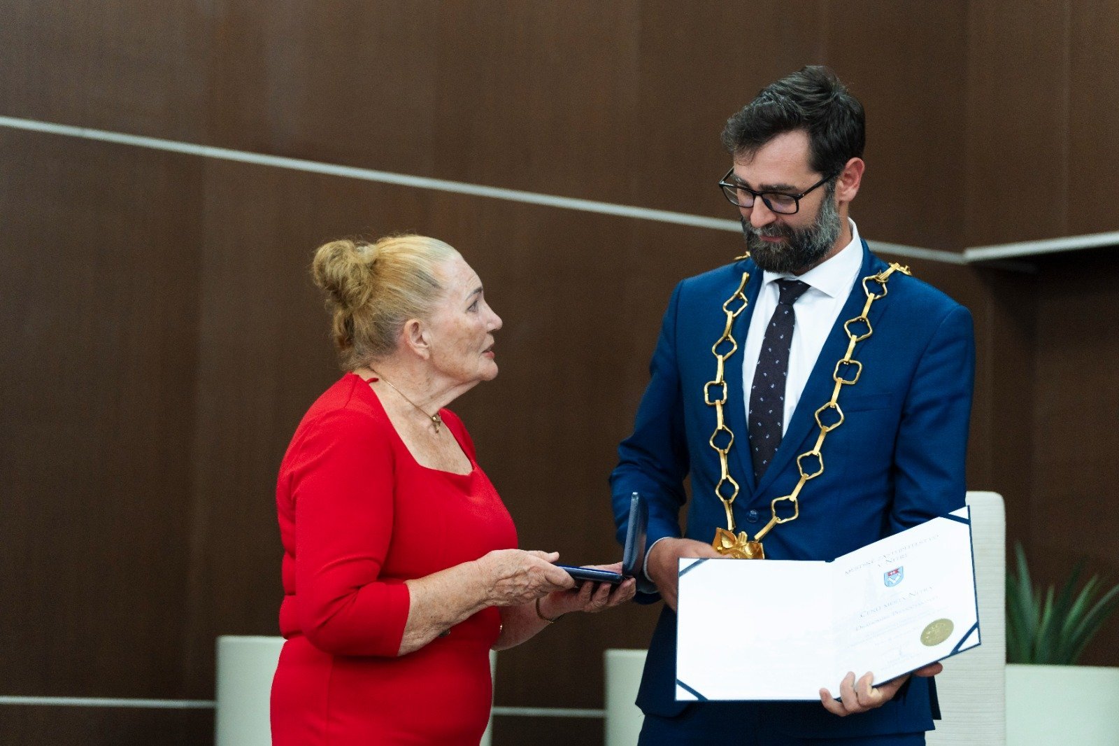 Mesto Nitra: MESTO OCENILO JUBILUJÚCU SPISOVATEĽKU
