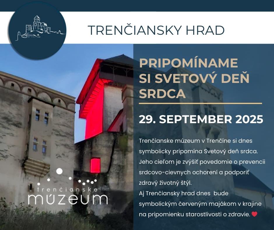 Trenčiansky hrad: 𝗦𝘃𝗲𝘁𝗼𝘃𝘆́ 𝗱𝗲𝗻̌ 𝘀𝗿𝗱𝗰𝗮