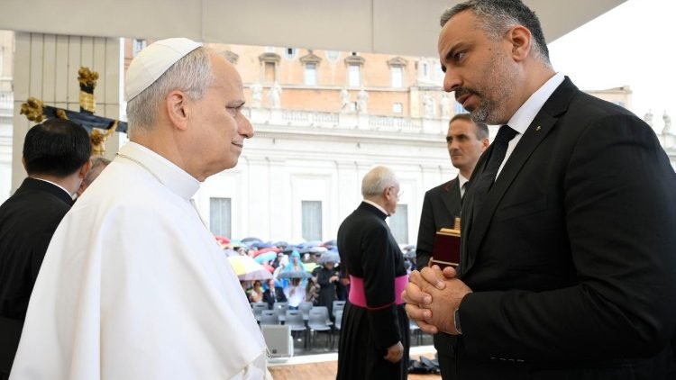 Primátor Betlehema sa stretol s pápežom: Najdôležitejšie je dať ľuďom nádej